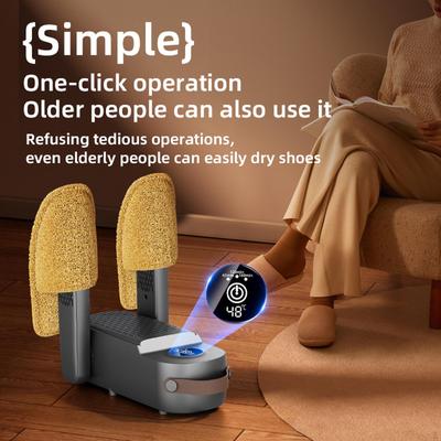 Электрическая сушилка для обуви, ботинок, многоцелевая с таймером, удобные бытовые сушилки для обуви