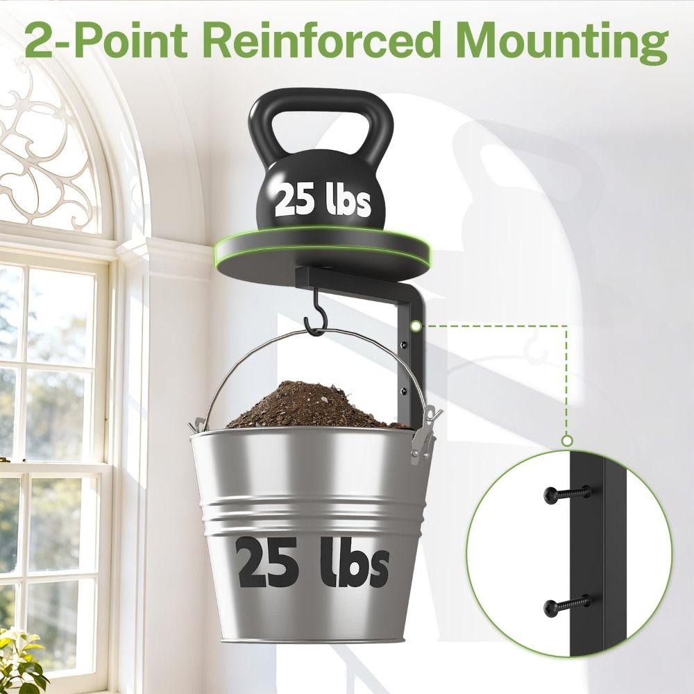 Metal Floating Flower Display Stand Wall Mounted Wall Plant Stand New Plant Holders  Indoor Outdoor