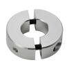 1Pcs Double Split Shaft Collar Aluminum Alloy Clamp-Type Collar New Fixed Locking Limit Ring