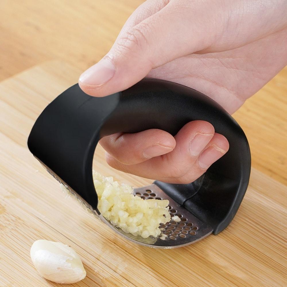 Stainless Steel Garlic Press Crusher Manual Garlic Mincer Chopping Garlic Tool Fruit Vegetable Tools Kitchen Accessories Gadget