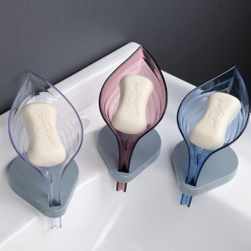 Creative Punch-Free Suction Cup Soap Holder for Bathroom & Laundry