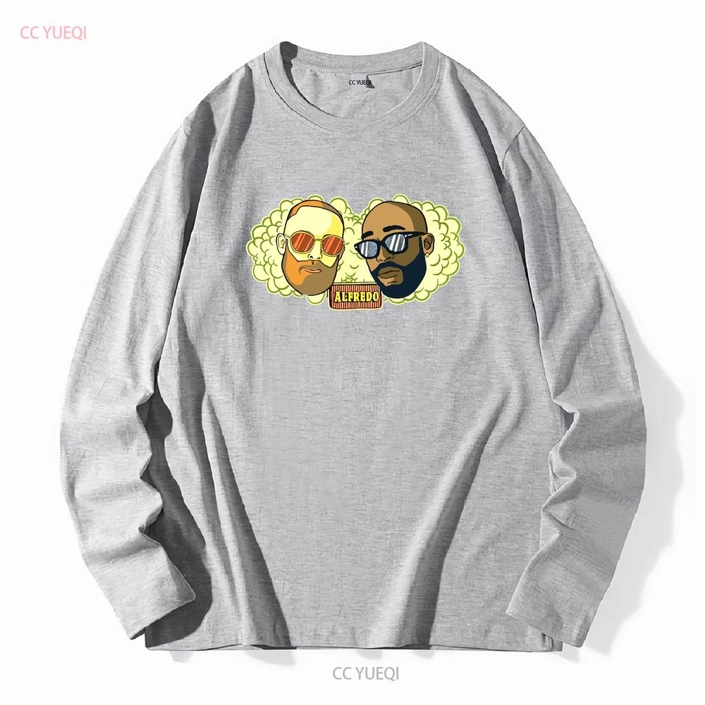 Футболка Freddie Gibbs x The Alchemist Alfredo Размер L Cheech Chong Flip винтажная Стирка Дышащая Эластичная Повседневная уличная одежда