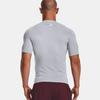 Under Armour Мужская футболка с коротким рукавом HeatGear® с принтом, круглым вырезом, повседневная, облегающего кроя, мужские топы, серый 1361518-011