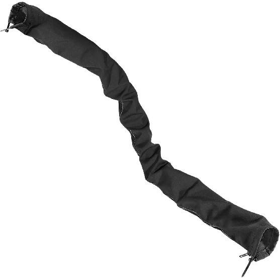 Черный rigging sleeve (рукав для защиты кабелей) длиной 48 дюймов с молнией, ZRS-1-DP, для защиты кабеля троллингового мотора