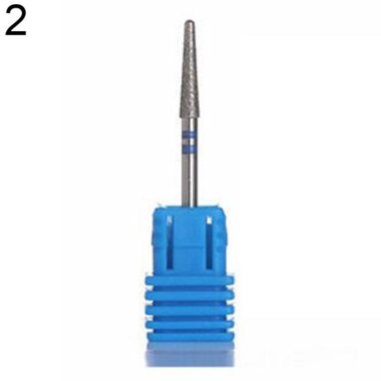 Nail Art Drill Bit Dead Skin Removal Cylinder Ball Needle Head Manicure Tool
