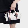 New FILA PU Handbag, Shoulder Bag, Crossbody Bag Regular Women's White/Red/Black F13W321163F-WT