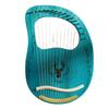 Diggly Lyre Harp 19 21 24 27 32 Strings Portable Professional with Tuning Wrench Spare Strings and Pick Blue