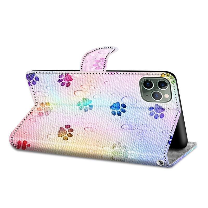 For iPhone 15 14 13 Pro Max Samsung S23 S24 S22 Ultra A24 A25 A35 A55 A52 Cute PU Leather Card Holder Beauty Flowers Flip Wallet Kickstand Phone Case