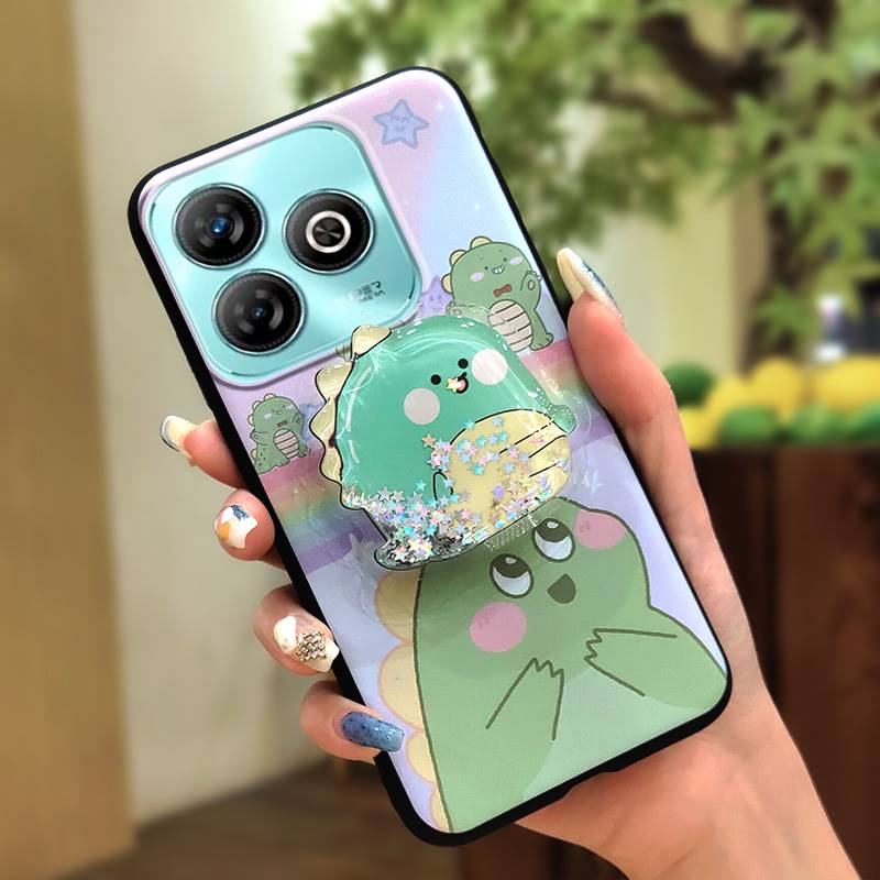 Защита камеры телефона Блестящий чехол для телефона для ZTE Blade A75 4G/Z2359 Грязеотталкивающий Силикон с эффектом кожи Простота Прочный