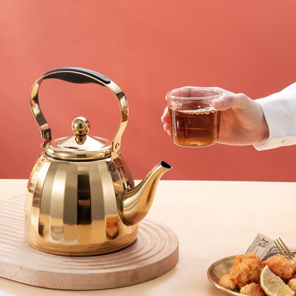 Съемный заварочный чайник-цветок 1/1,5/2 л, чайник для кипячения воды, прочная кухонная посуда, для плиты