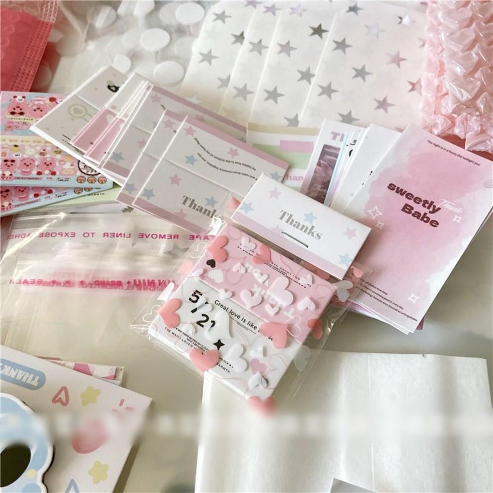 Набор упаковки для фотокарточек, эксклюзивный конверт-наклейка для фотокарточек, OPP-заголовок, товары для земли, ткань вельбоа, пакет для фотосессии