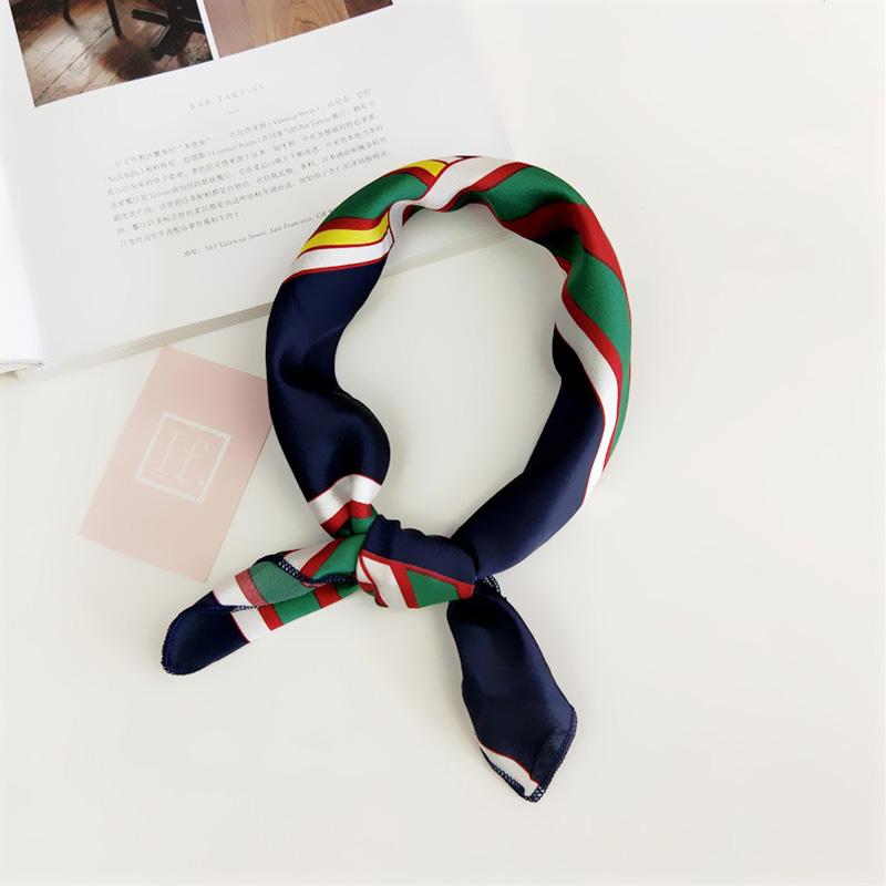 Scraf Square Scarf Lady Gifts Silk Scarf Fashion Scraf Gifts Fashion Accessories Clothing Accessories  Beads