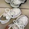Легкие спортивные кроссовки для женщин в сеточку Campus Style Forrest Gump Daddy All-match Casual Trending Shoes
