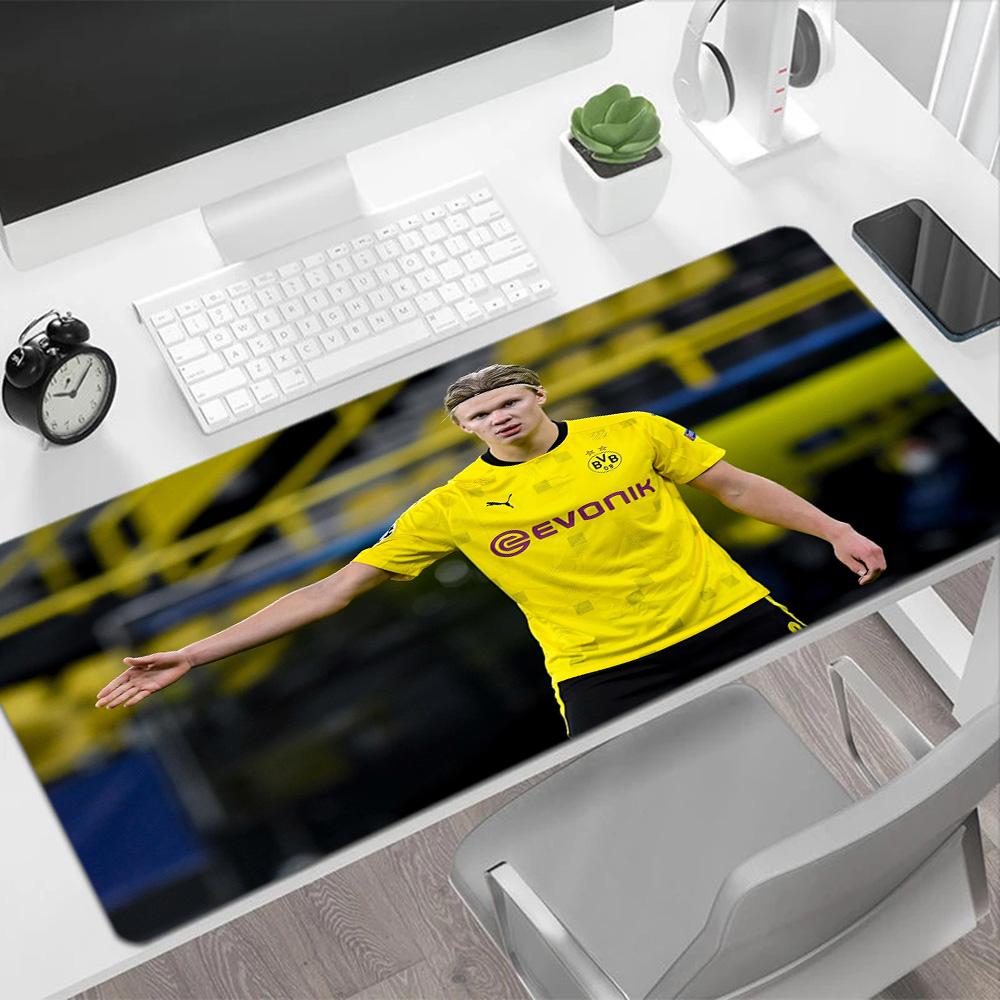Borussia Dortmund's Star Player Gaming Mouse Pad Keyboard Pad HD Print Desk Pad Non-Slip Rubber Bottom Perfect Gift for Gamers