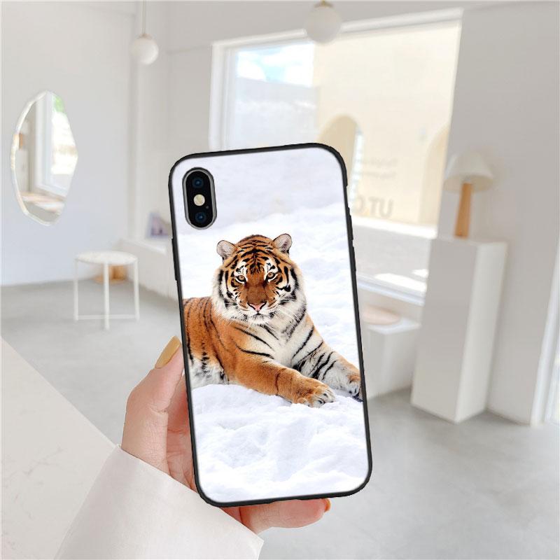 BF111 чехол из мягкого материала с рисунком тигра, льва, леопарда для Xiaomi Xiaomi Poco M4 M5 M6 M7 X3 X6 X7 F8 Ultra Pro GT NFC