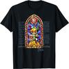 Футболка с графическим принтом Nintendo Zelda Stained Glass Protector