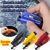 Safety Hammer with Rescue Whistle, Car Escape Tool,2-in-1 Window Breaker Seatbelt Cutter, Compact Emergency Escape Tool for Car