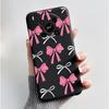 Phone Case For ZTE Blade V70 Max/Nubia V70 Max Soft Silicone Black Case Bright Pattern Pink Sand Beach,Garden Shockproof Shell