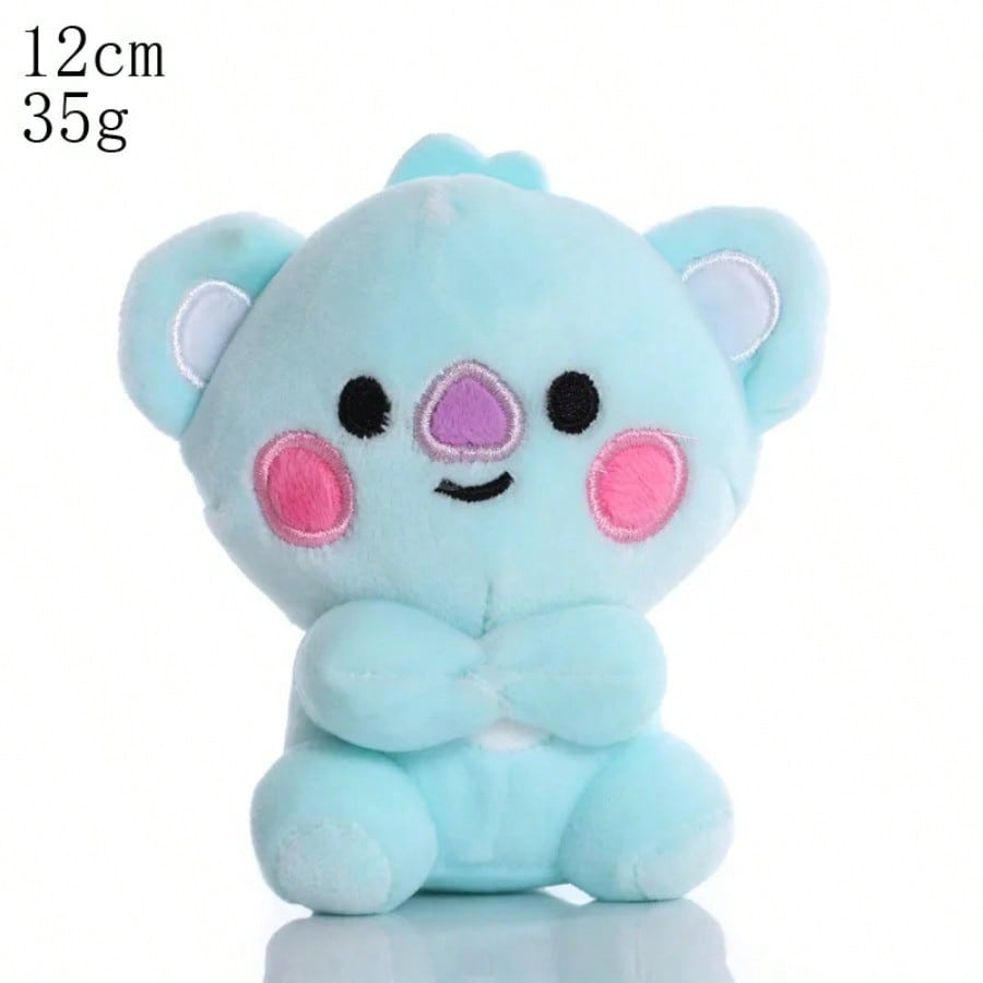 LINE FRIENDS BT21 Kpop Аниме 10–24 См Мультяшная Плюшевая Игрушка Рюкзак: Милая кукла в корейском стиле — Идеально подходит для Рождества и дней рождения