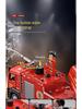 Children's Alloy Fire Truck Toy with Spray Water, Ladder, and Rescue Features