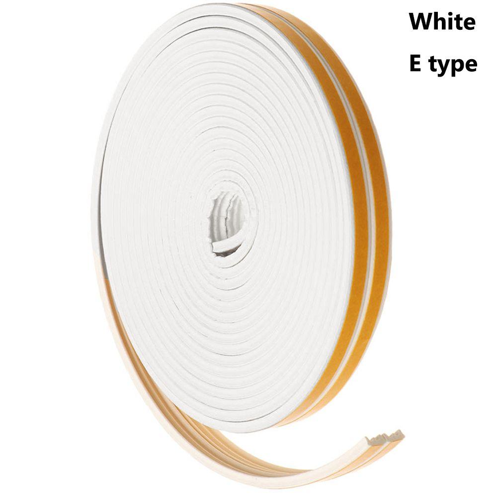 5/10m Home Noise Insulation Rubber Weather Strips Seal Strip Window Door Foam Draught Excluder