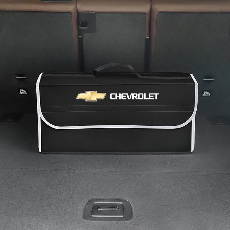 Car Trunk Organizer Bag Folding Tidying Box Storage Bins For Chevrolet Spark Captiva Cruze Malibu Equinox Trax Camaro Blazer YL5