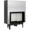 Steel Fireplace KRATKI NADIA 12 kW Ø 200 Lift-up Self Closing Door