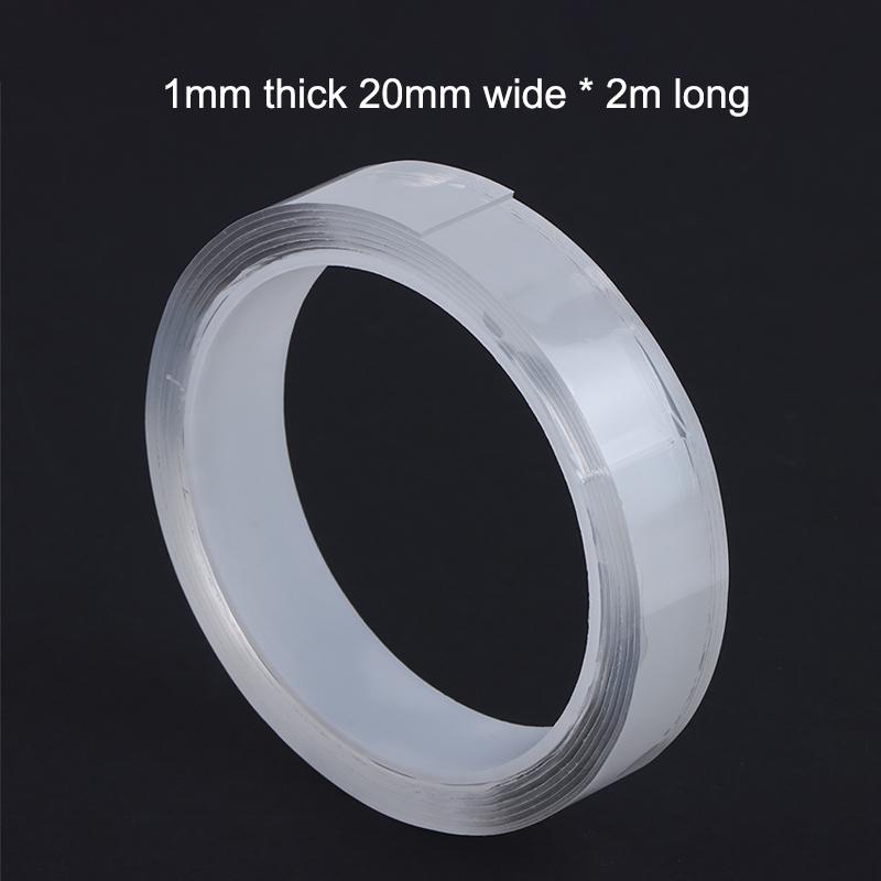 Нано Лента Супер Прочная Двусторонняя Лента Экстра Сильный Клей Нескользящая Лента Водонепроницаемая Прозрачная Лента Для Кухни Ванной