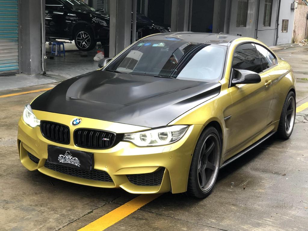 Алюминиевая крышка двигателя в стиле GTS с прорезями для BMW M3 M4 F80 F82 2014-2020