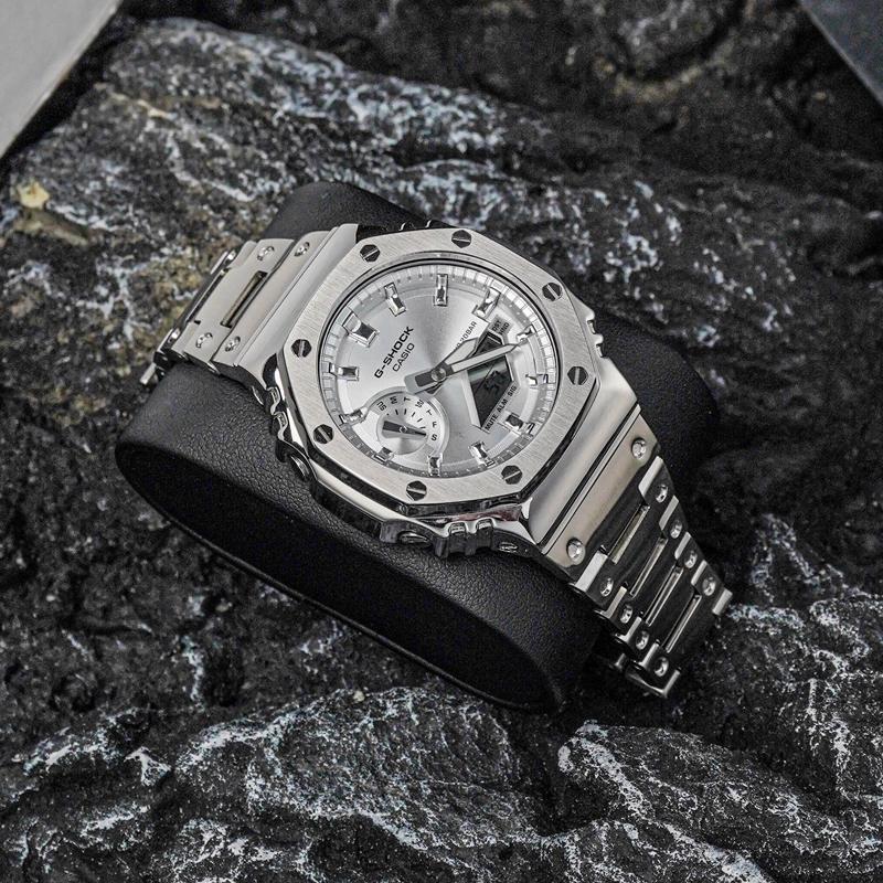 CASIO Customized watch modified series Galaxy Meteor Shower Waterproof Luminous Quartz Steel StrUniform for Men and W AP