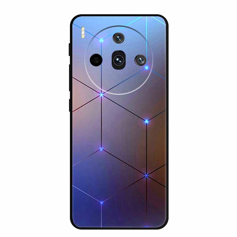 For ZTE nubia Z60S Pro Case Z60SPro Black Silicone Soft Back Cover Case For ZTE Nubia Z60S Pro Phone Case 6.78" Protective Shell