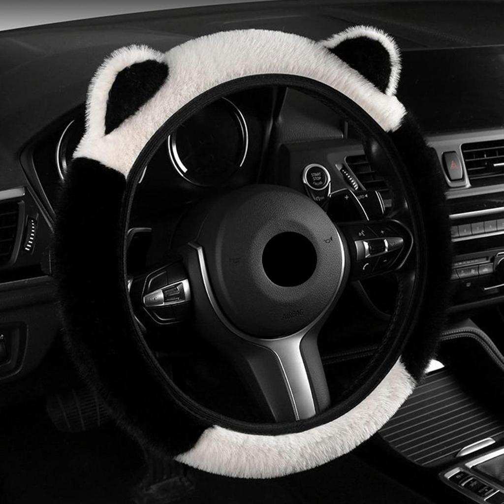 Car Wheel Cover Breathable 14.9 Inch Car Anti-Skid Steering Wheel Cover For Men Truck SUV Minivan Sedan Trucks Road Trip