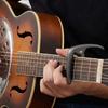 Metal Guitar Capo Easy to Carry Recording Studio Spring Clamp Capo Perfect for Beginners and Professional Player