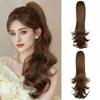 Synthetic Long Wavy Claw Ponytail Hair Extension Natural Looking High-Resistant Fiber Hair For Women Cosplay Wear
