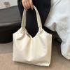 Large Capacity Commuter Pleated Cloud Tote Bag Women'S Niche Design Shoulder Handbag Women