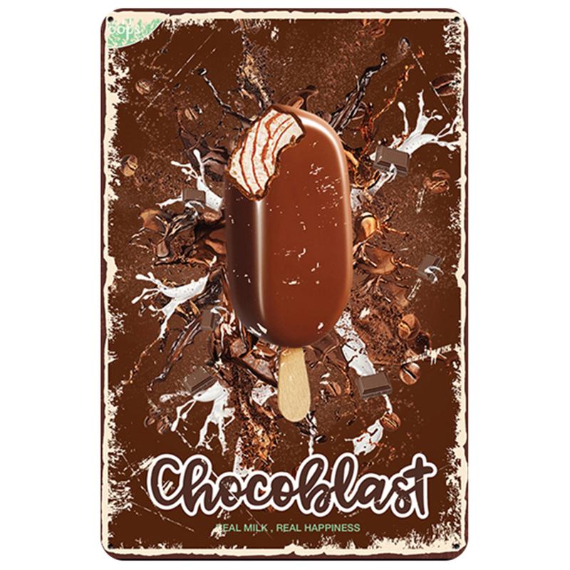 Фрукты, пекарня, десерт, металлические жестяные вывески, сладкая табличка, кухонная настенная художественная железная картина, табличка для паба, клуба, бара, ресторана, декоративная тарелка