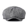 Классический берет в стиле ретро для мужчин, кепка Beckham, британская кепка газетчика, восьмиугольные шляпы, плоские кепки, шляпы художников