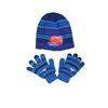 Boy's Hat + Gloves Set - Cars - Flash Mc Queen Unique Blue