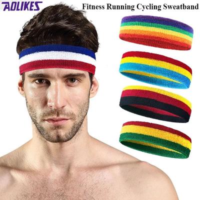 Женские повязки для волос для йоги, повязка от пота для велоспорта, налобные повязки от пота, фитнес, бег, налобная повязка, повязка от пота