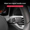 2 шт. Накладка переключателя стеклоочистителя рулевого колеса, крышка управления переключателем фар для BMW 1 2 3 4 5 7 серии X1 X3 X4 X5 X6 X76 GT Z4
