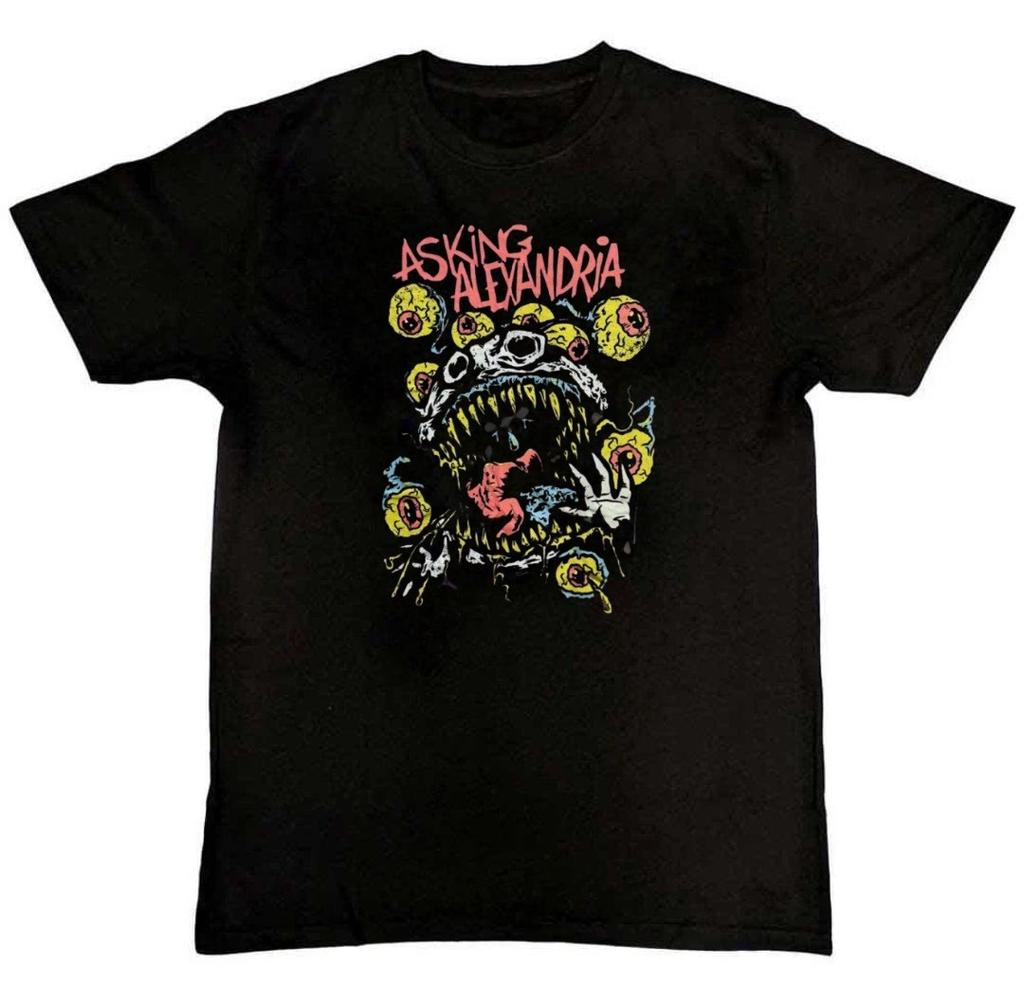 Rare! Asking Alexandria 2011 Graphic Print Mens T-Shirt S-4XL