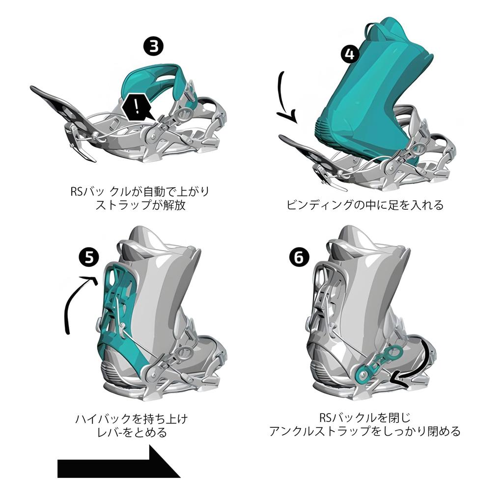 XCMAN Сноубордические легкие крепления с задним входом для мужчин и простые в загрузке и выгрузке крепления с задним входом, для катания по всей горе, женские,