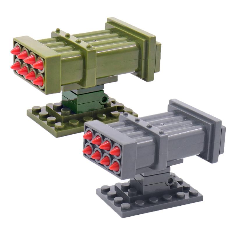 Набор строительных блоков MOC на военную тематику: оружие, армия, аксессуары, персонажи советской армии, пушки, тележки, пусковые установки, палатки, подарочные наборы, игрушки.