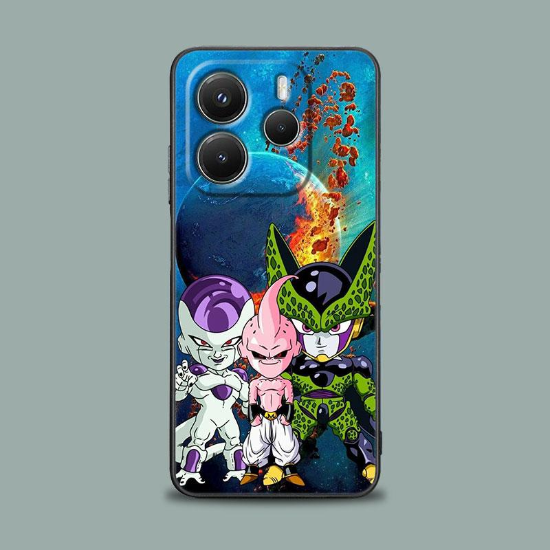 Dragons Balls Anime Frieza Majin Buu Case For Xiaomi Redmi Note 15 14 13 12 11 10 Pro Plus 5G For Redmi 15C 15 14C 13C 12C Cover
