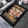 Italian Brainrot Three Ballet Coffee Cups Printed Mat Washable Carpet for Room Easy To Clean Rug for Sofa Modern Home Decor Gift