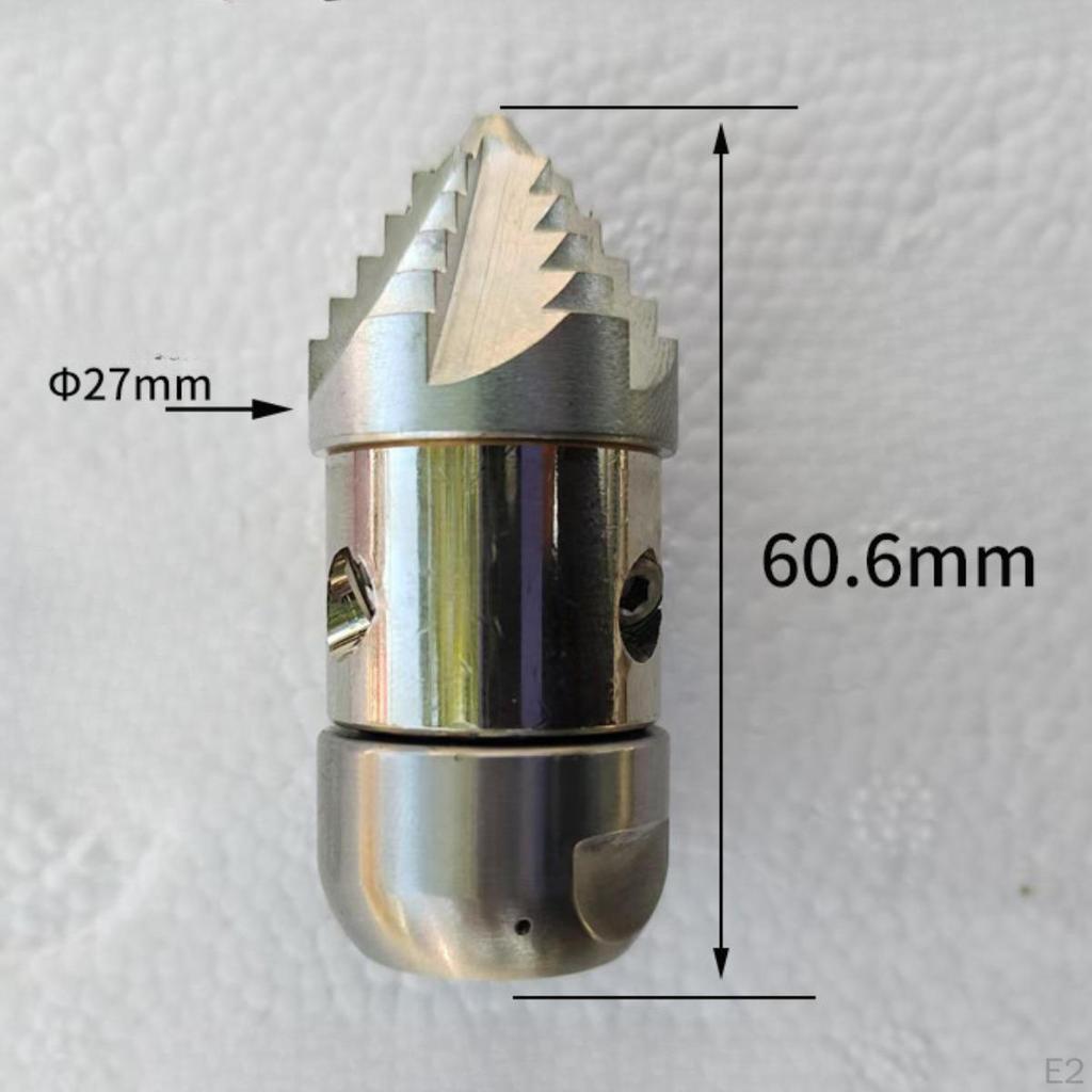 Форсунка для канализации 3/8 NPT для муниципальной очистки, многофункциональная дноуглубительная машина для трубопроводов, быстро вращающийся шланг
