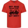 Off Road Driving Club Get Dirty 4x4 Funny Unisexs Light Cotton TShirt
