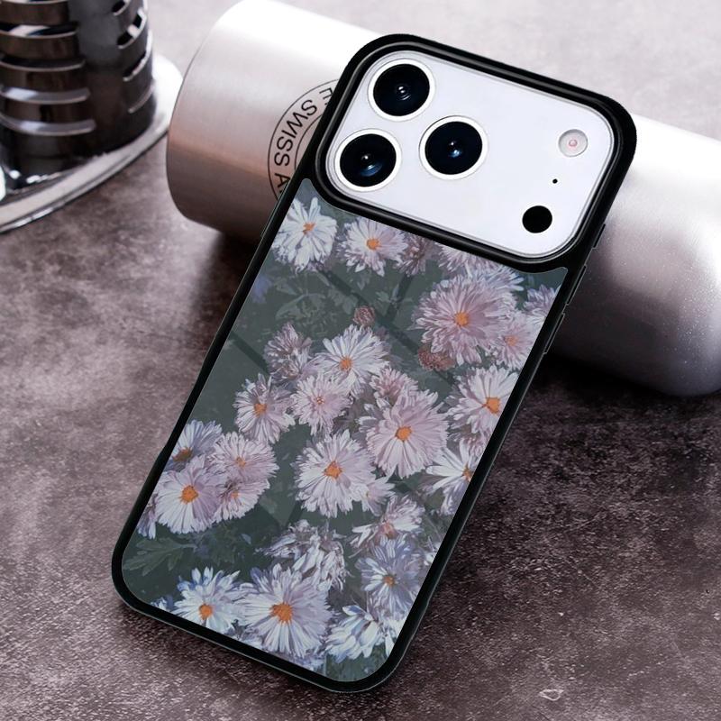 Daisy Watercolor Phone Case For iPhone 17 16 15 14 13 12 11 Pro Max Plus 17Air Soft Silicone Cover