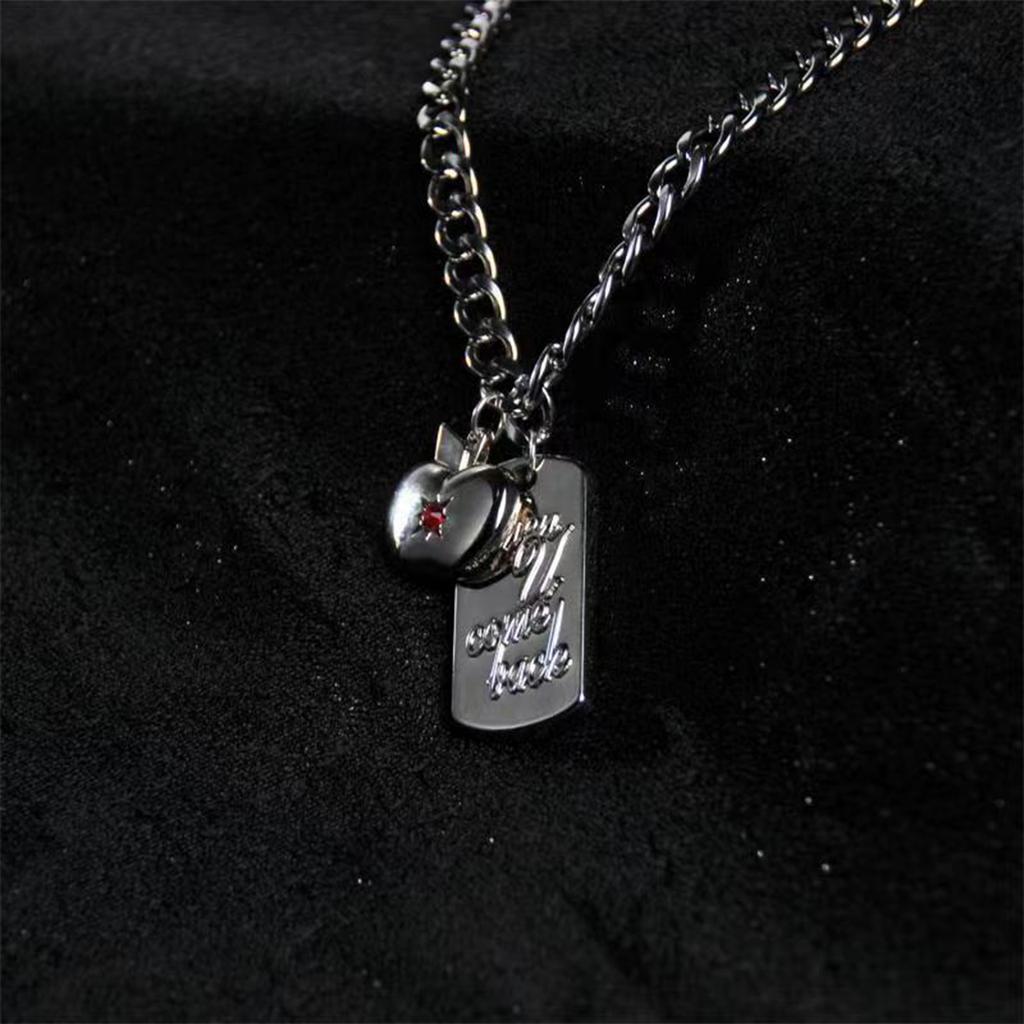 Модное ожерелье из сплава с подвеской в виде карты, цепочка на шею, ювелирные изделия в подарок с кристаллами для молодых женщин и студентов