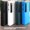 Корпус-держатель для DIY Powerbank на 5 шт. аккумуляторов 20650, пластиковый корпус с двойными USB-выходами и функцией светодиодной подсветки